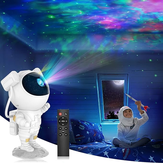 Proyector Astronauta Cielo Estrellado