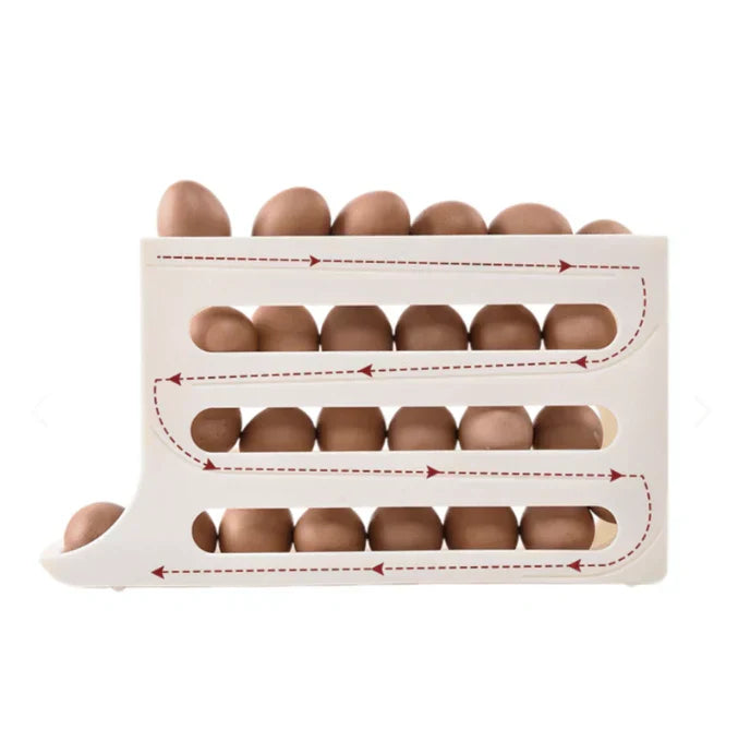 Dispensador Organizador De Huevos de 4 Niveles