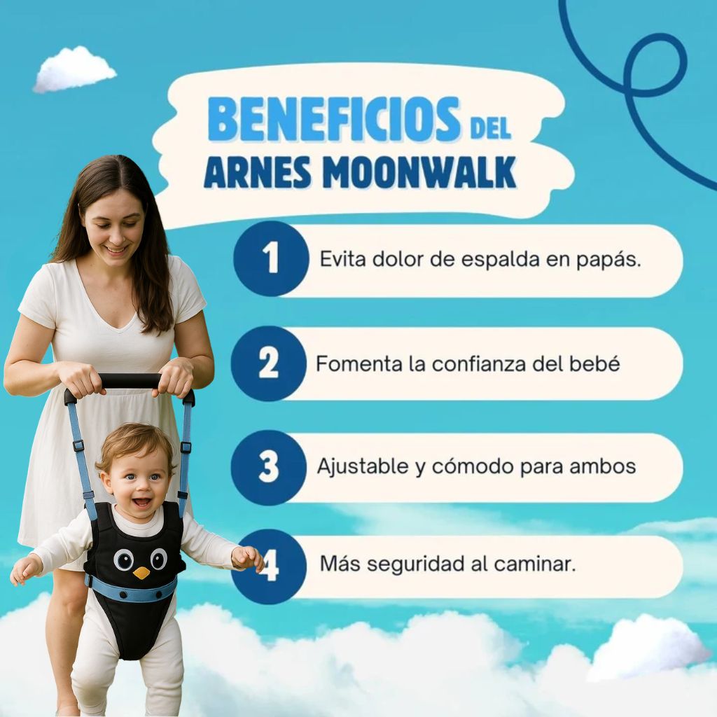 Arnés Moonwalk - Primeros Pasos