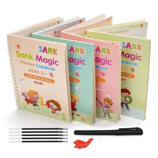 EscribeFácil™ | Kit de Caligrafía Inteligente Reutilizable x4