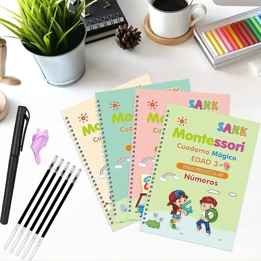 EscribeFácil™ | Kit de Caligrafía Inteligente Reutilizable x4