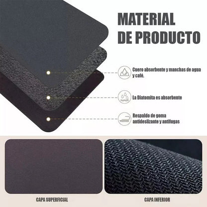PROMO 2x1 Tapete Super Absorbente Antideslizante