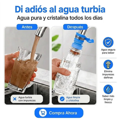 PROMO 3x1 Filtro Giratorio y Purificador de Agua