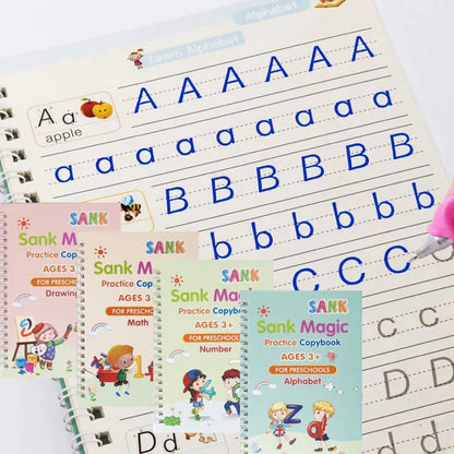 EscribeFácil™ | Kit de Caligrafía Inteligente Reutilizable x4