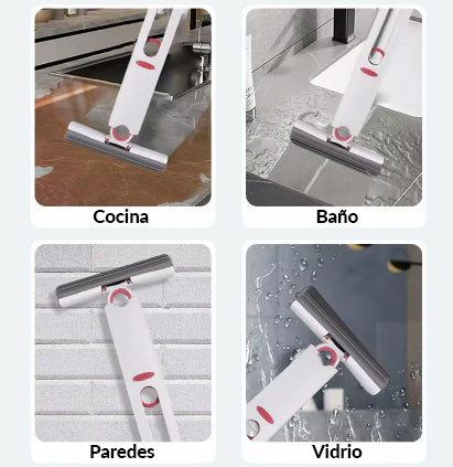 MiniMop® Mini Trapeador Absorbente Autoescurrible