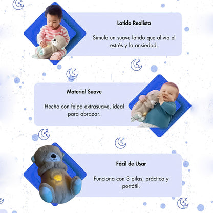 Peluche Nutria Relajante que Respira